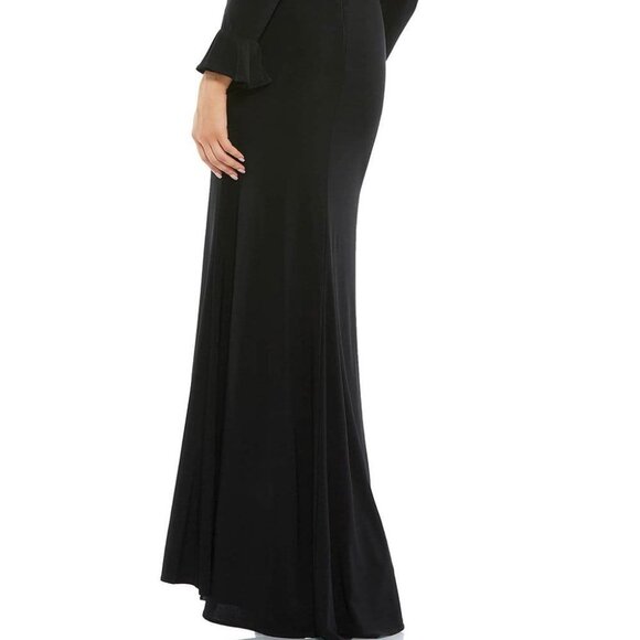 NWT Mac Duggal 67944 Evening Gown Black Size 0 - Picture 5 of 7